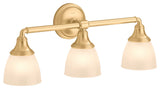 Kohler Lighting 10572 Devonshire 3 Light 23"W Bathroom Vanity - Brushed Moderne