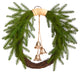 Nearly Natural W1276 24 Holiday Christmas Pine and Hanging Bells Wreath