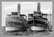 Two Docked Boats- Fine Art Giclee Print 24" x 36"