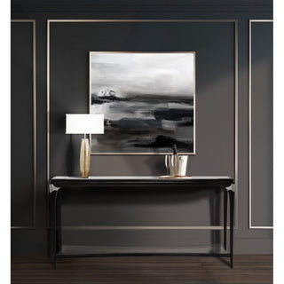 Aico Amini Paris Chic Console Table in Espresso