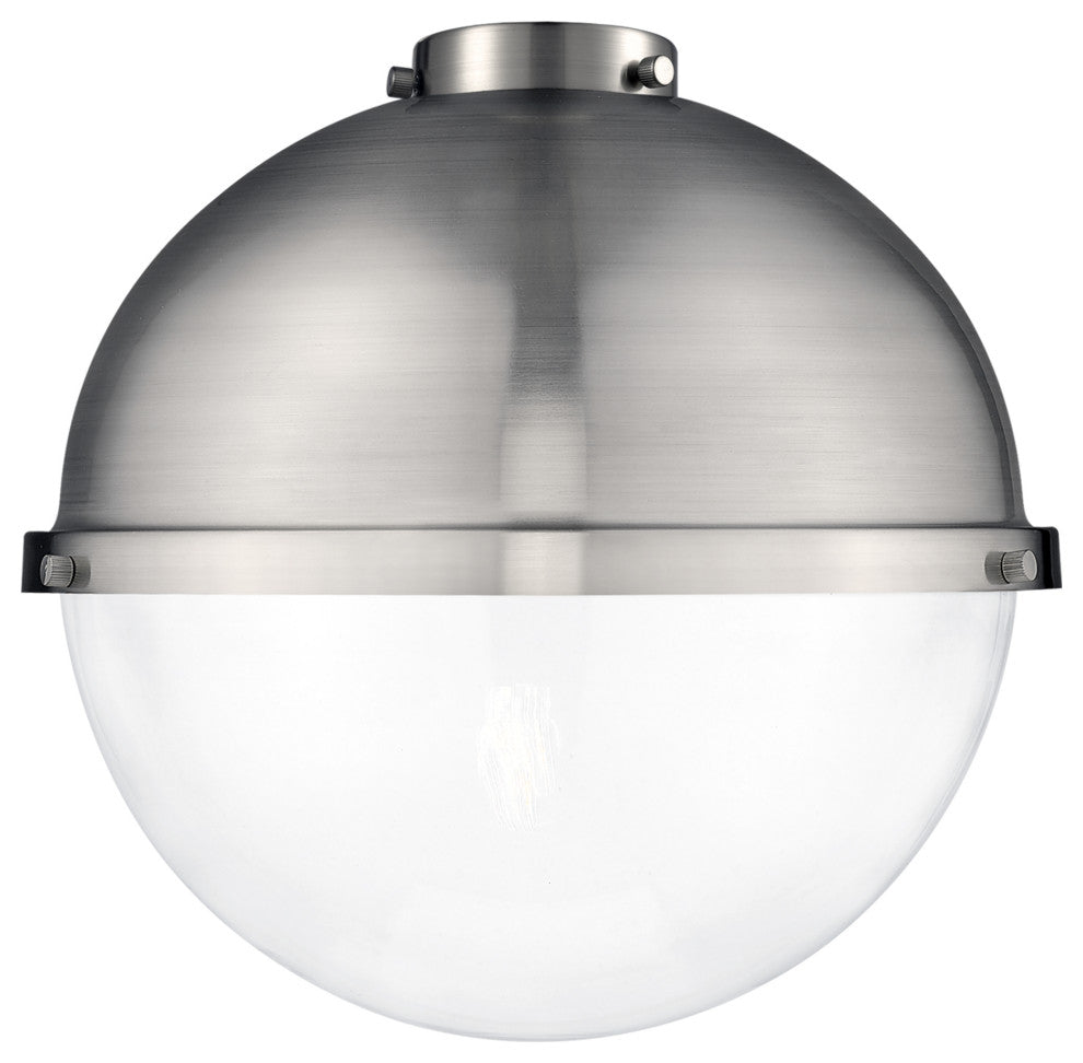 Innovations HFS-122-SN Hampden 12" Clear Glass