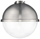 Innovations HFS-122-SN Hampden 12" Clear Glass