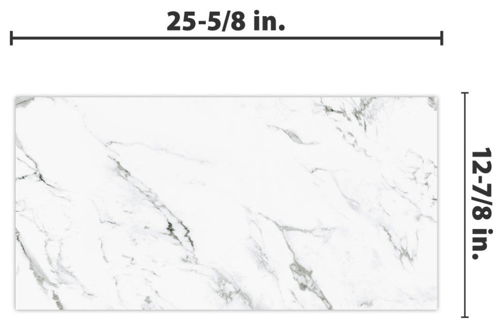 Timeless Calacatta Porcelain Floor and Wall Tile