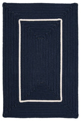 Colonial Mills Rug Doodle Edge Navy Rectangle