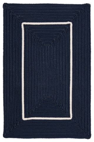 Colonial Mills Rug Doodle Edge Navy Rectangle