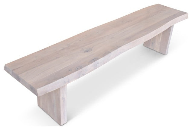 Brooks, Bench, White Wash, 65