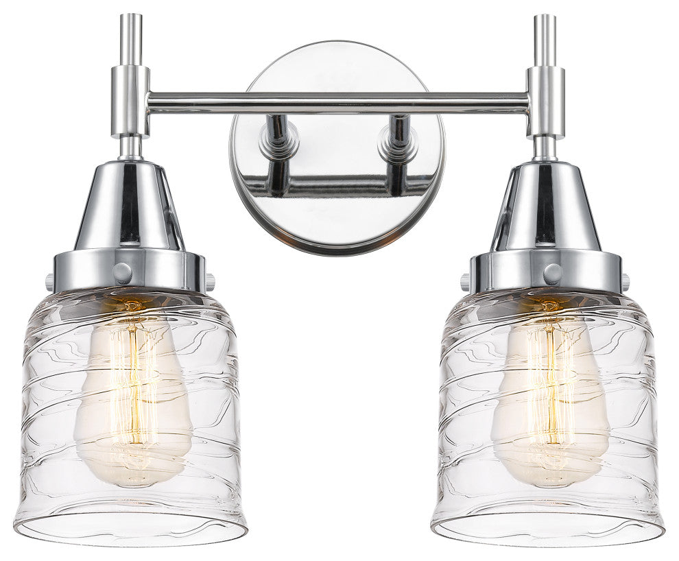 Innovations 447-2W-PC-G513-LED 2-Light Bath Vanity Light, Polished Chrome