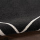 Nourison Essentials 2' x 4' Black Ivory Contemporary Area Rug