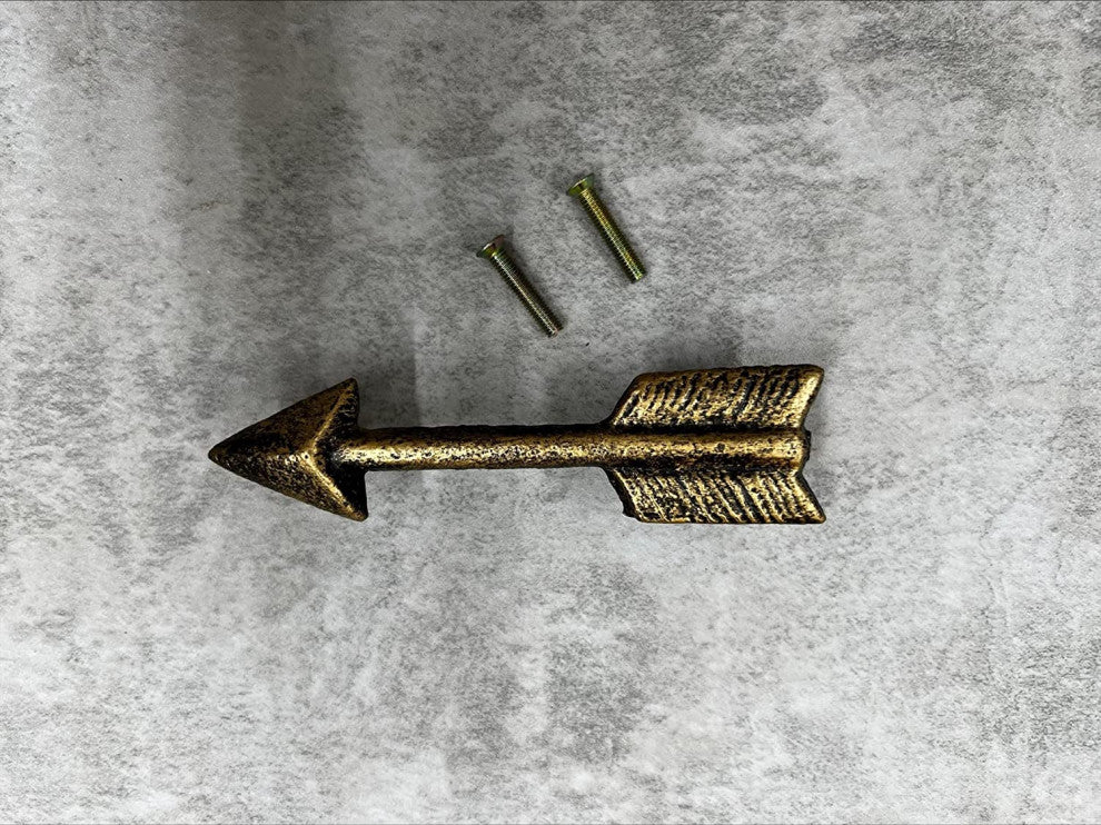 Double Hole Arrow Drawer Pull, Unique Artistical Design Furniture