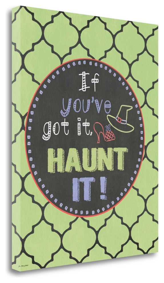 "Haunt It!" By Jo Moulton, Giclee Print on Gallery Wrap Canvas, Ready to Hang