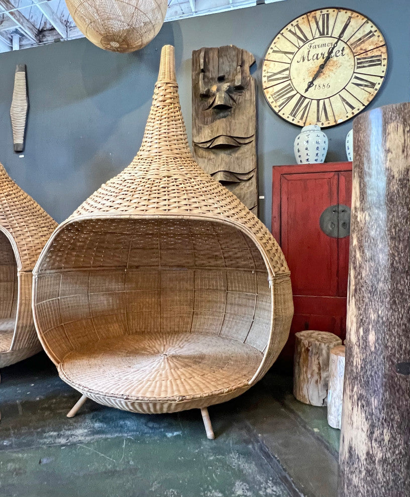 Rattan Weaver Nest Daybed