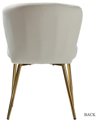 Milia Dining Chair Set of 4, Ivory