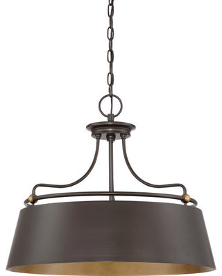 Fairview 4-Light Pendant, Western Bronze