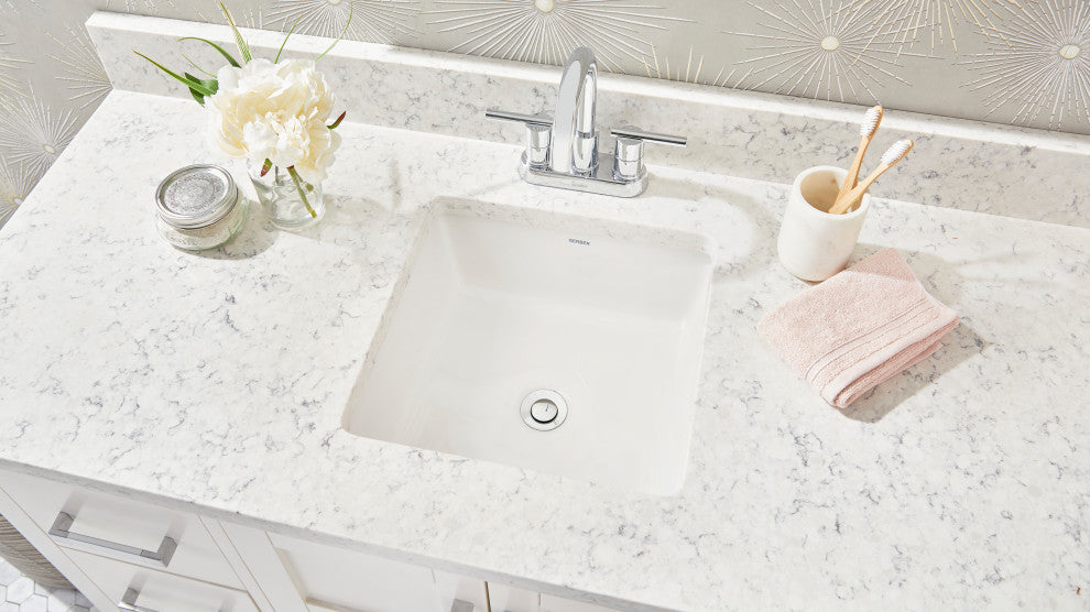 Parma 2H Centerset Bath Faucet, Metal Touch Down Drain 1.2gpm, Chrome