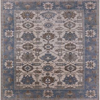 Ahgly Company Indoor Square Mid-Century Modern Area Rugs, 6' Square