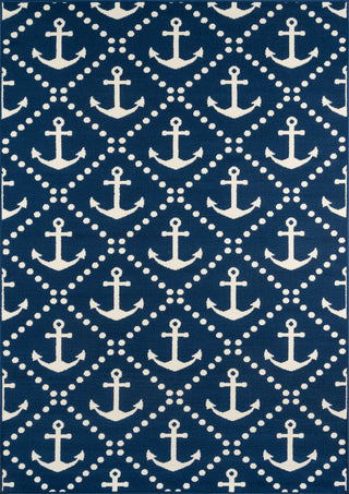 Baja Rug, Navy, 8'6"x13'