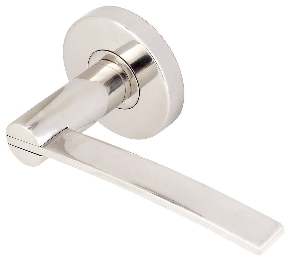 Horizon Lever, Tubular Privacy, Polished Stainless Steel, 2-3/4" Backset