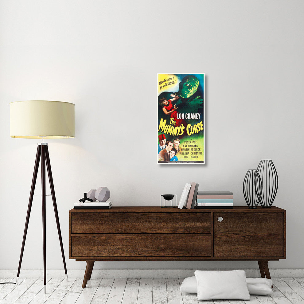"Mummy's Curse" Stretched Canvas Giclee by Hollywood Photo Archive, 19x36"