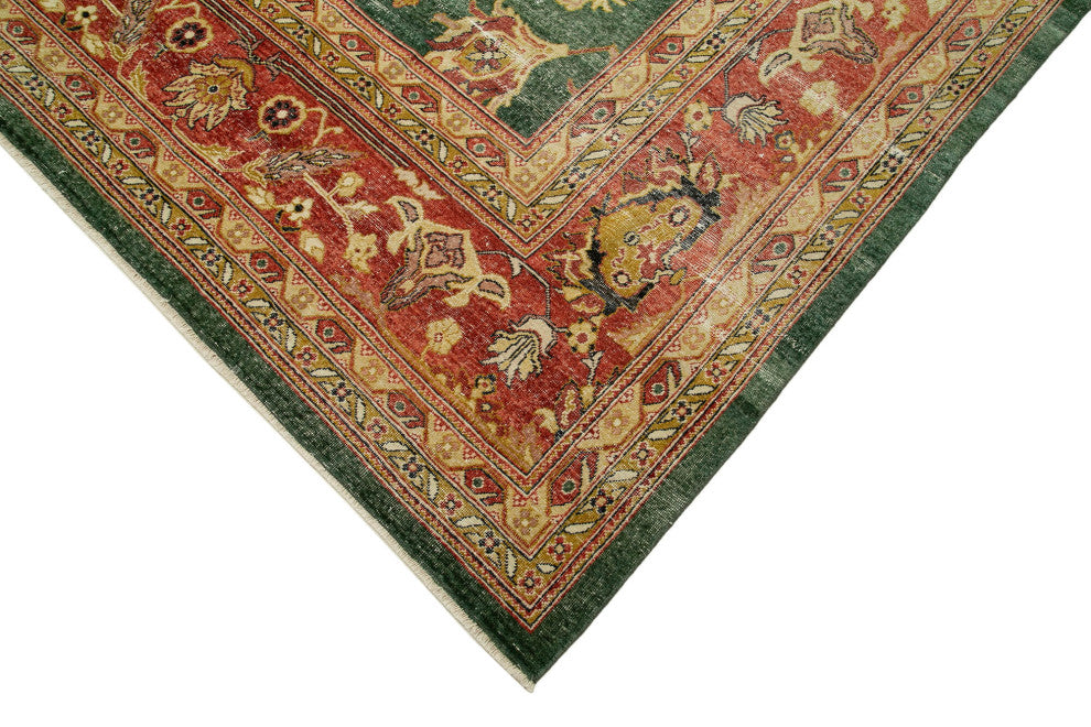 Rug N Carpet - Handwoven Oriental 13' 2" x 17' 9" Large Oushak Area Rug