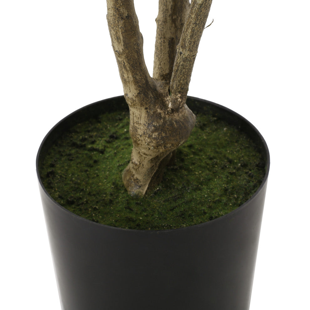 Purling Artificial Pieris Tree, Green, 39.4 Wx39.4 Dx82.7 H