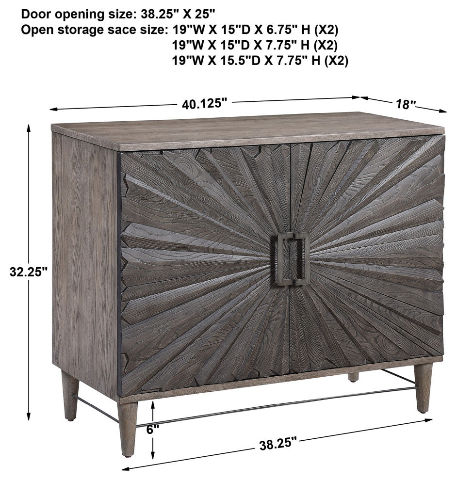 Infographic showing door opening size and storage dimensions (infographic).