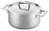 Attiva Pewter Casserole Dish Dual Handles 7" Dia