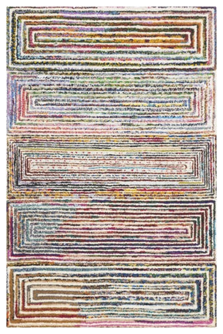 Safavieh Nantucket 9' X 12' Hand Tufted Cotton and Wool Rug in Ivory