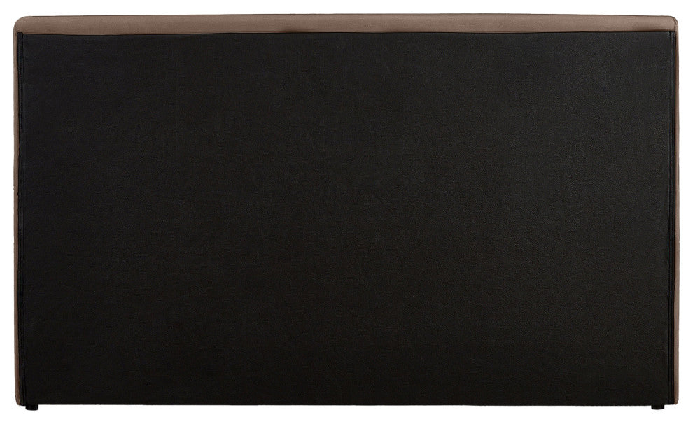 Dorian Upholstered Bed, Brown, King, Velvet