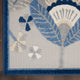 Nourison Aloha 2' x 6' Blue/Grey Contemporary Area Rug