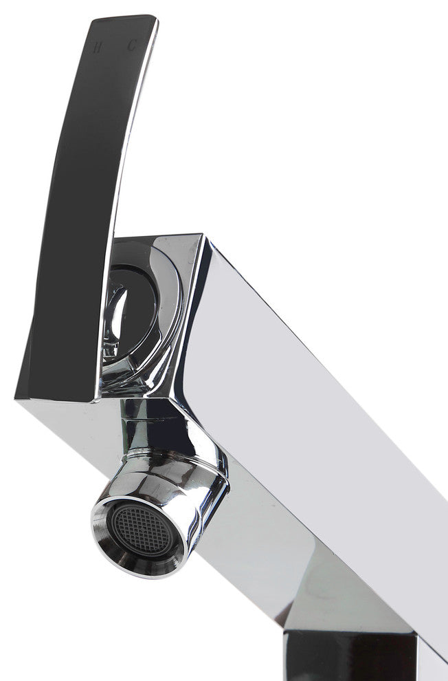 ALFI brand AB2728 Floor Mounted Tub Filler - Polished Chrome