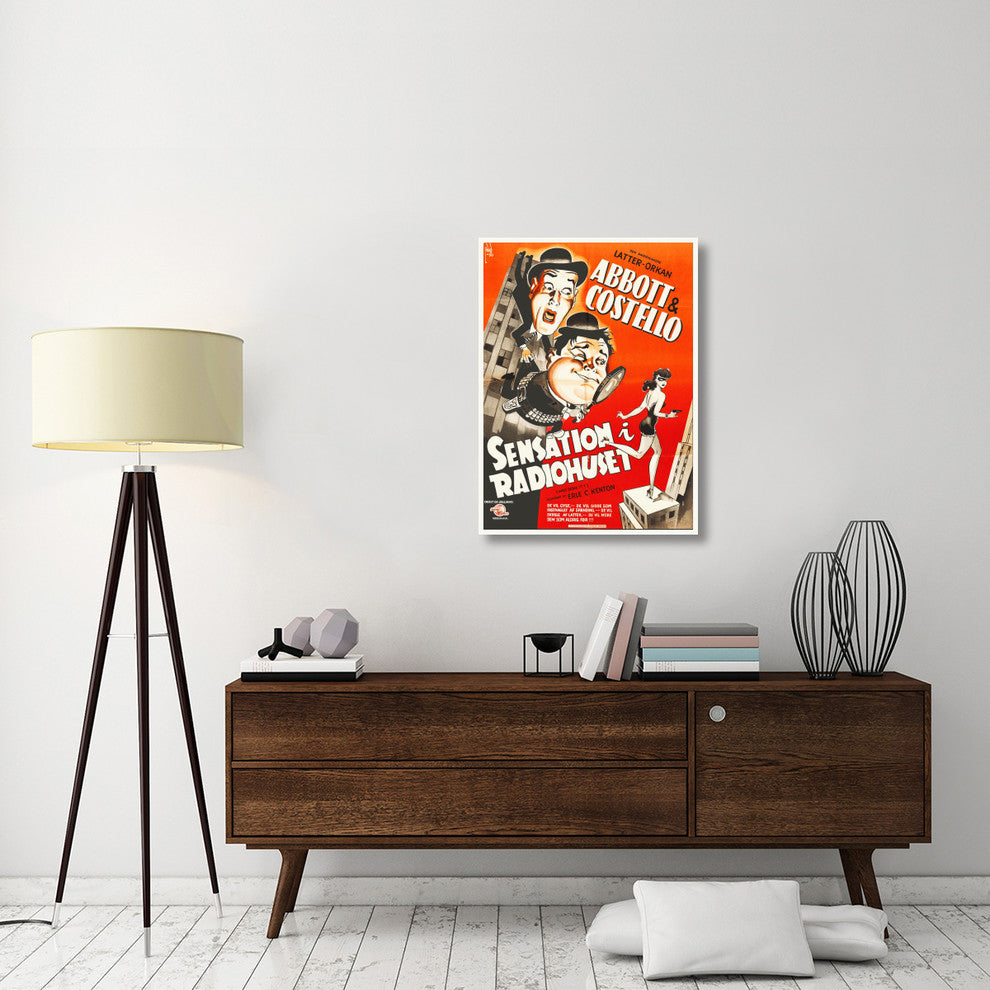 Abbott and Costello, Swedish, Who Done It, 27x36