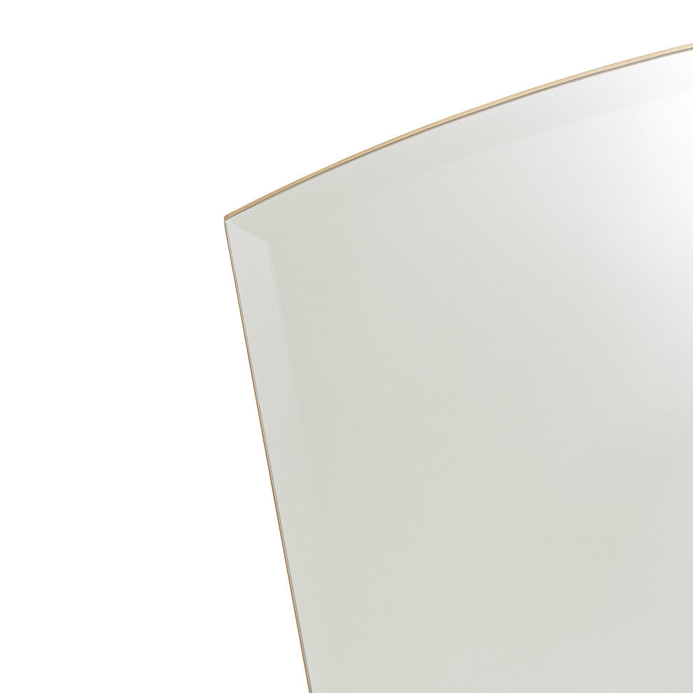 Malibu Crest Vanity Mirror - Burnished Gold