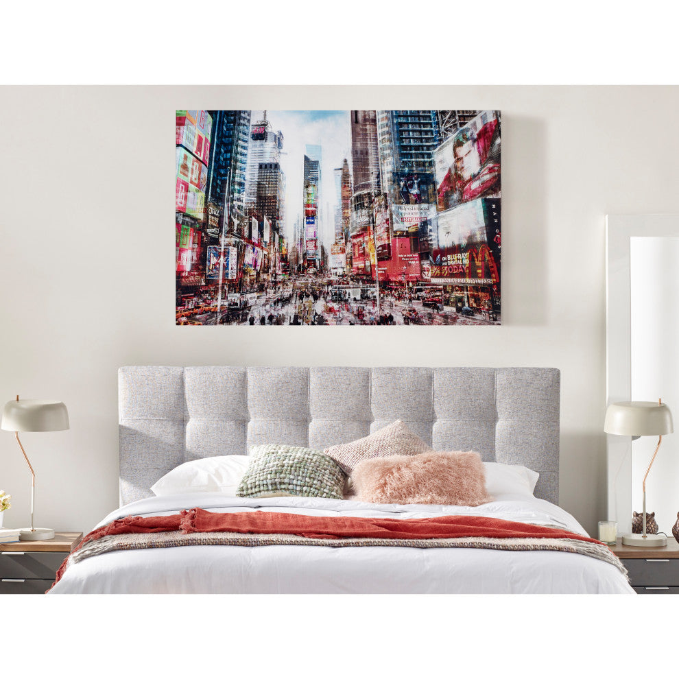 Contemporary Hustle Wall Dcor - Multicolor