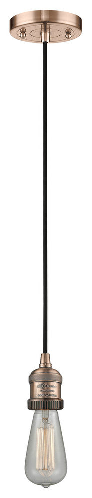 Innovations Lighting 200C-Ac-Led 1 Light Dimmable Led Mini Pendant