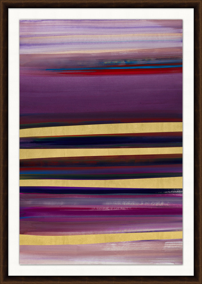 Plum Waves 2, Giclee Reproduction Artwork