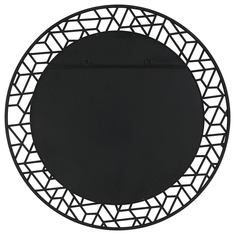 Uttermost Mosaic Metal Round Mirror