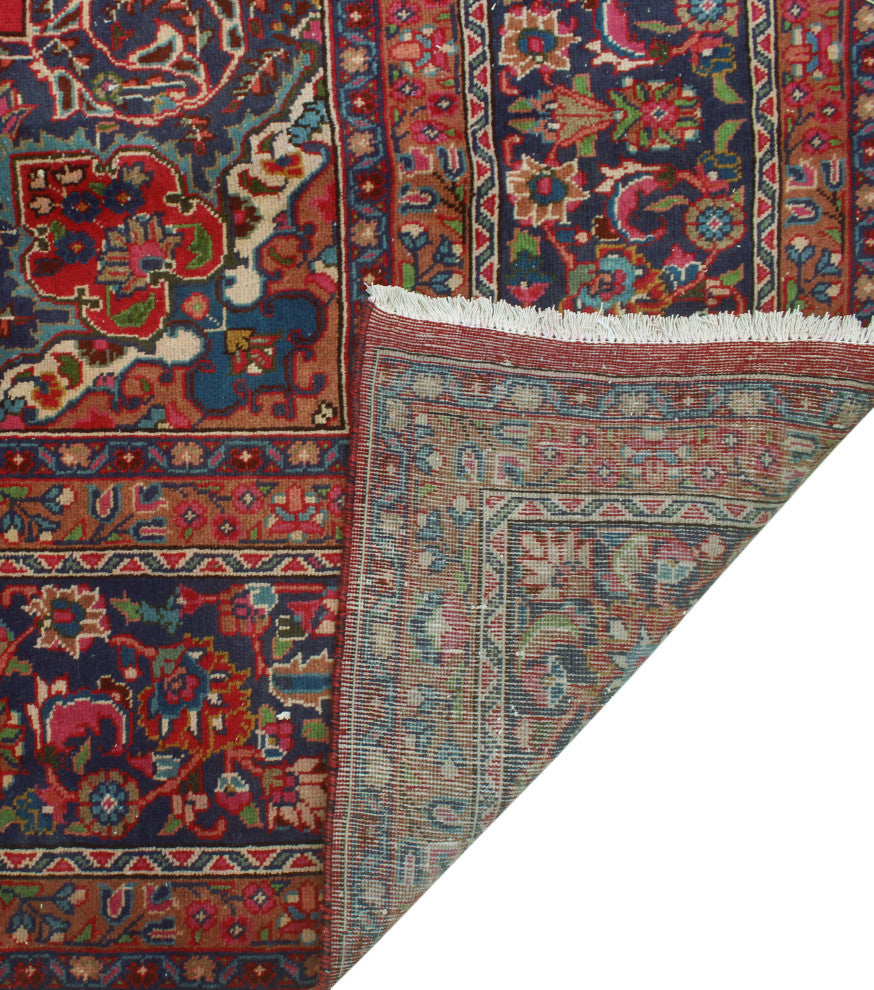 Fine Vintage Distressed Arleth Red Rug