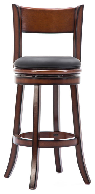 29" Palmetto Swvl Stool, Brandy