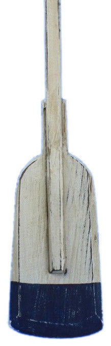Wooden Rustic St. Lawrence Squared Rowing Oar With Hooks, 50''