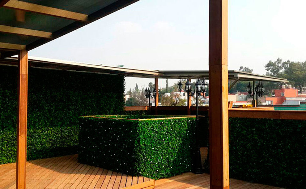 Artificial Tulum Panels, Set of 4, 20"x20"