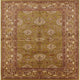 Ahgly Company Indoor Square Mid-Century Modern Area Rugs, 4' Square