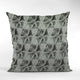Noir Stars Velvet With Foil Printing Luxury Throw Pillow, Double sided 12"x20"