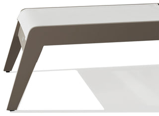 Graphite Aluminum Frame Sun Lounger, Andrew Martin Harlyn