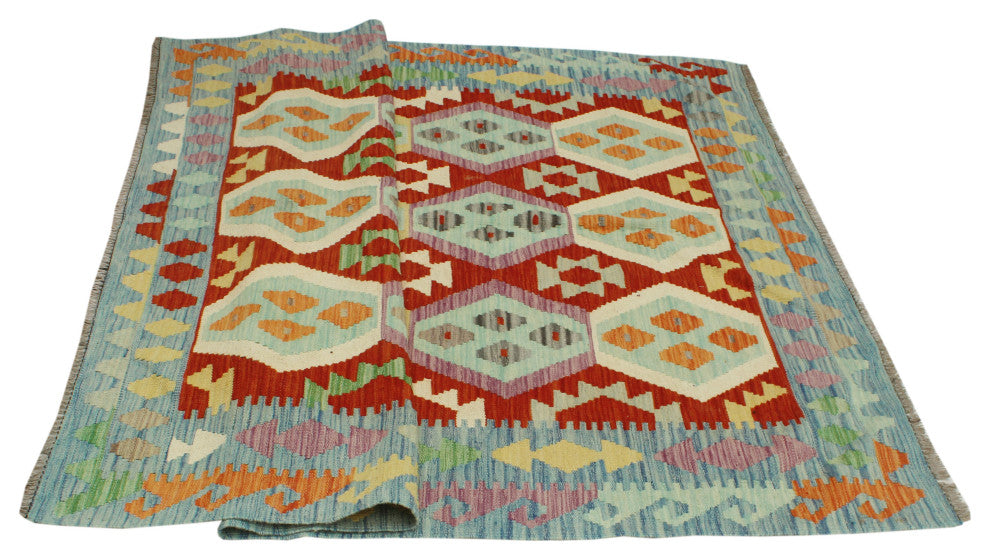 Sangat Kilim Ndale Rust Rug