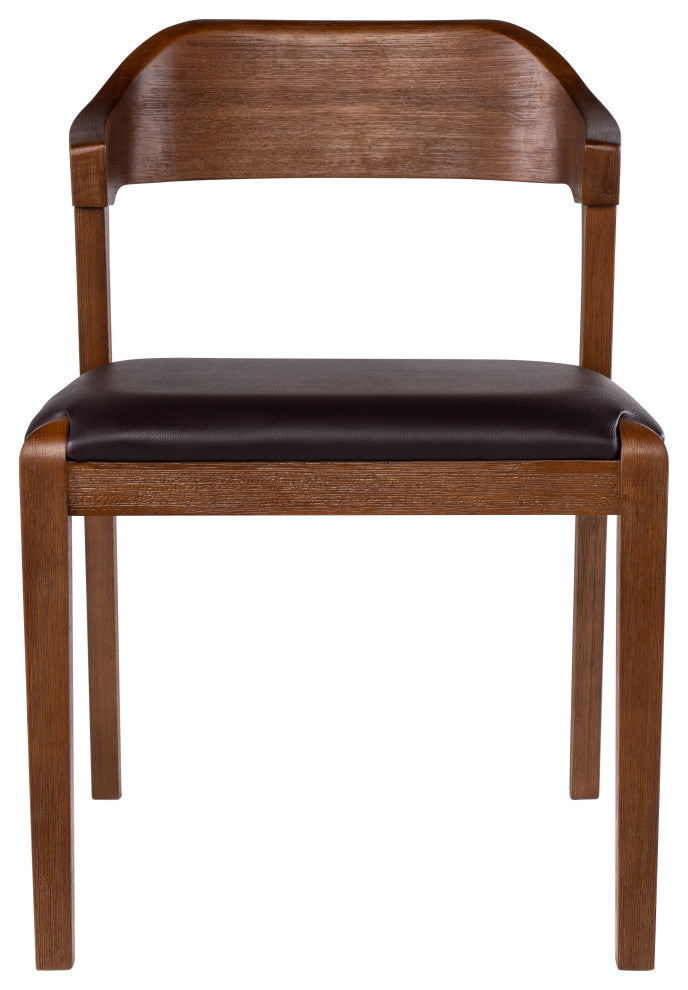 Rasmus Dining Chair, Chestnut Wire-Brush, Set of 2