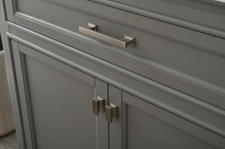 Milano Transitional Gray 36" Single Vanity