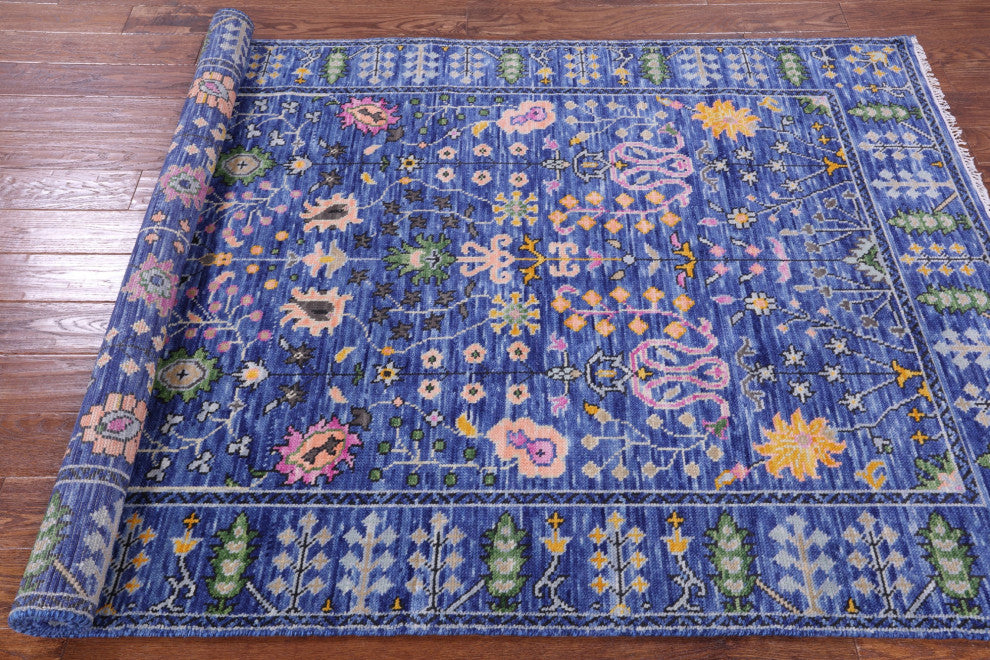 5' 0" X 8' 0" Turkish Oushak Handmade Wool Rug - Q15878