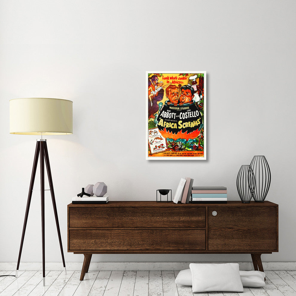 Abbott and Costello, Africa Screams Horizontal, 24x36