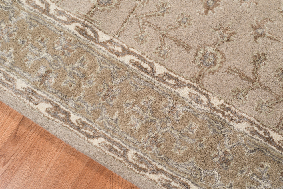 Amer Rugs Urban UR-7 Steel Gray Blue Hand-tufted - 8'x11' Rectangle Area Rug