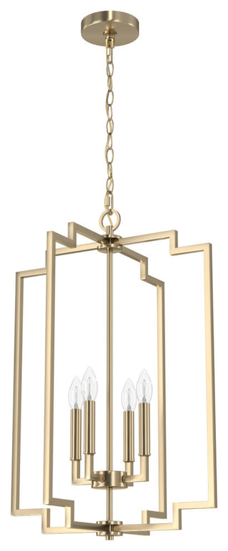 Zoanne Alturas Gold 4-Light Pendant